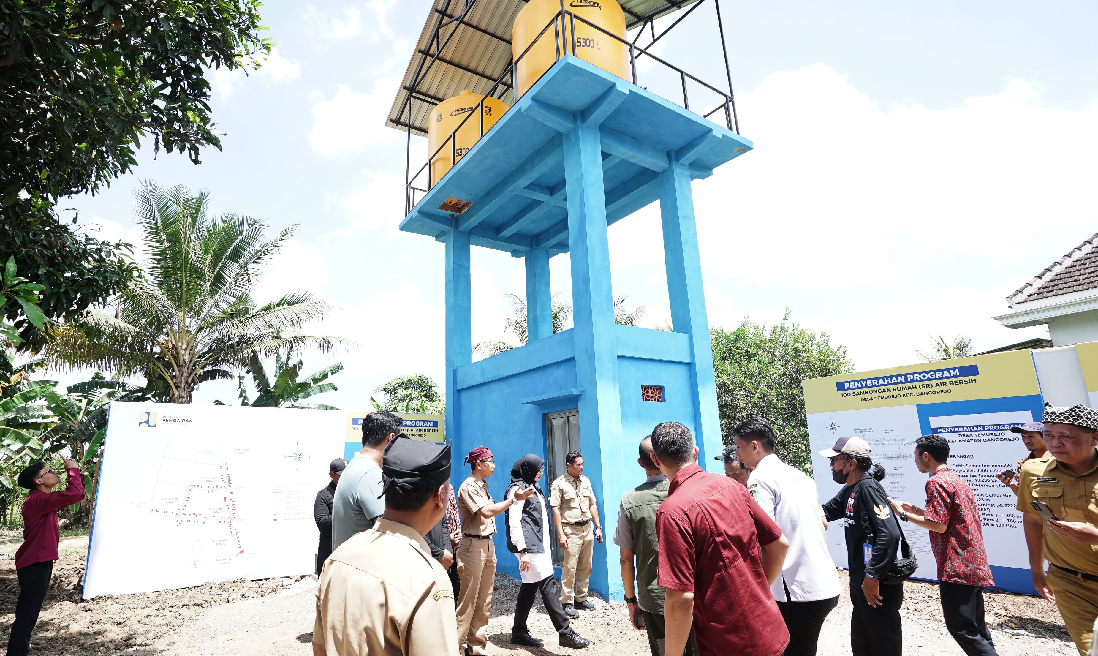 Banyuwangi Bangun Ribuan Saluran Air Bersih Rumah Tangga Gratis di Desa-desa