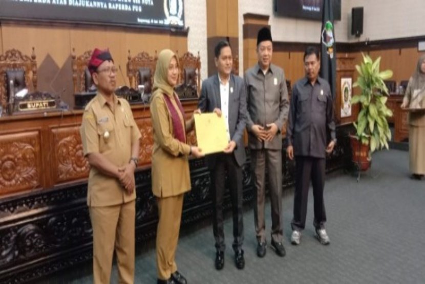 Sidang Paripurna DPRD Banyuwangi Bahas Raperda Tata Ruang 