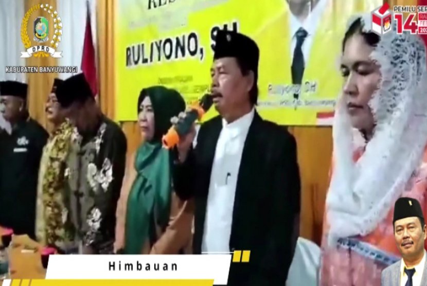 Reses Wakil Ketua DPRD Banyuwangi Ruliyono Wadah Masyarakat Sampaikan Permasalahan