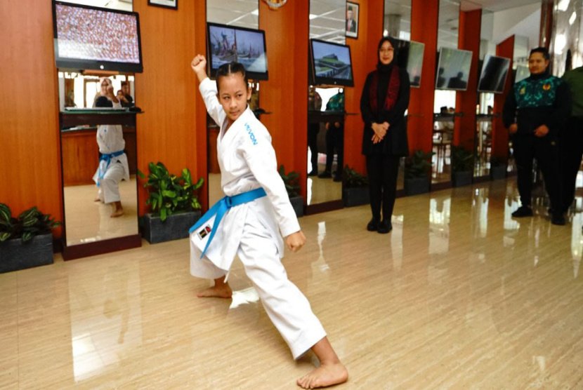 Satu-satunya Atlet Indonesia Kejuaraan Karate Dunia Dari Banyuwangi 