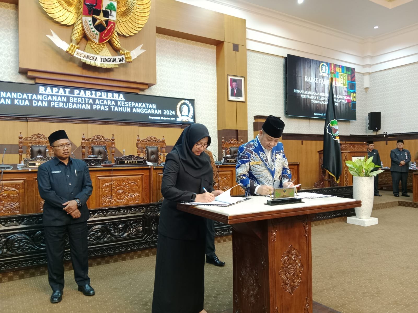 Rapat Paripurna Bahas Perubahan APBD 2024 Banyuwangi, Fokus Ekonomi dan Investasi